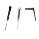 thumbnail image 2 of Kit de reparación de 3 piezas para instrumentos de viento madera, que incluye reemplazo de gancho de resorte y almohadilla plana de doble parche para, 2 of 6