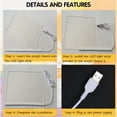 thumbnail image 4 of LED Drawing Board Doodle Glow Board for Christmas Gift, Room/Store/Festival,etc LED Glow Drawing Board, 4 of 5