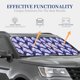 thumbnail image 4 of Fotbe blue starry sky Skull flower Juego de 2 Piezas de Parasoles para Parabrisas | Bloqueador Solar para Auto | Accesorios Plegables para Protección Solar Interior-Large, 4 of 6