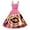 Hot Pink, variant on FYEGRE Women's Carnival Dress Elegant Retro Flared Swing Dress for Women Knee Length Sleeveless A Line Formal Prom and Holiday Party Attire Pink M
