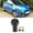 Black, variant on NFTIGB 5 Speed Manual Gear Shift Knob Lever Stick Replacement for Citroen C1 C3 C4 Peugeot 5 Series White Car Interior Upgrade [cite: 18, 21]