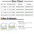 thumbnail image 3 of Bigersell Tshirt Bra Trendy Ladies Seamless Comfortable No Underwire Breathable Gathering Bra Woman Underwear Cami Bra Style F-159 Coffee L, 3 of 8