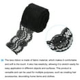 thumbnail image 4 of Lace Ribbon 10 Yards 1.8 Inch Elastic Black Lace Trim for Craft,Gift Wrappers,Headbands(6682), 4 of 6