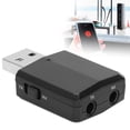 thumbnail image 1 of Transceptor inalámbrico USB Receptor duradero Transmisor Receptor Adaptador Transceptor inalámbrico USB de  Adaptador 3 en 1 para sistemas de automóvil Auriculares, 1 of 8