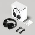 thumbnail image 2 of Hybrid Active Noise Cancelling Headphones, Wireless Over Ear Bluetooth Headphones, 70H Playtime, Hi-Res Audio, Deep Bass, Memory Foam Ear Cups, Travel, Office, USB-C Charging,Black, 2 of 7