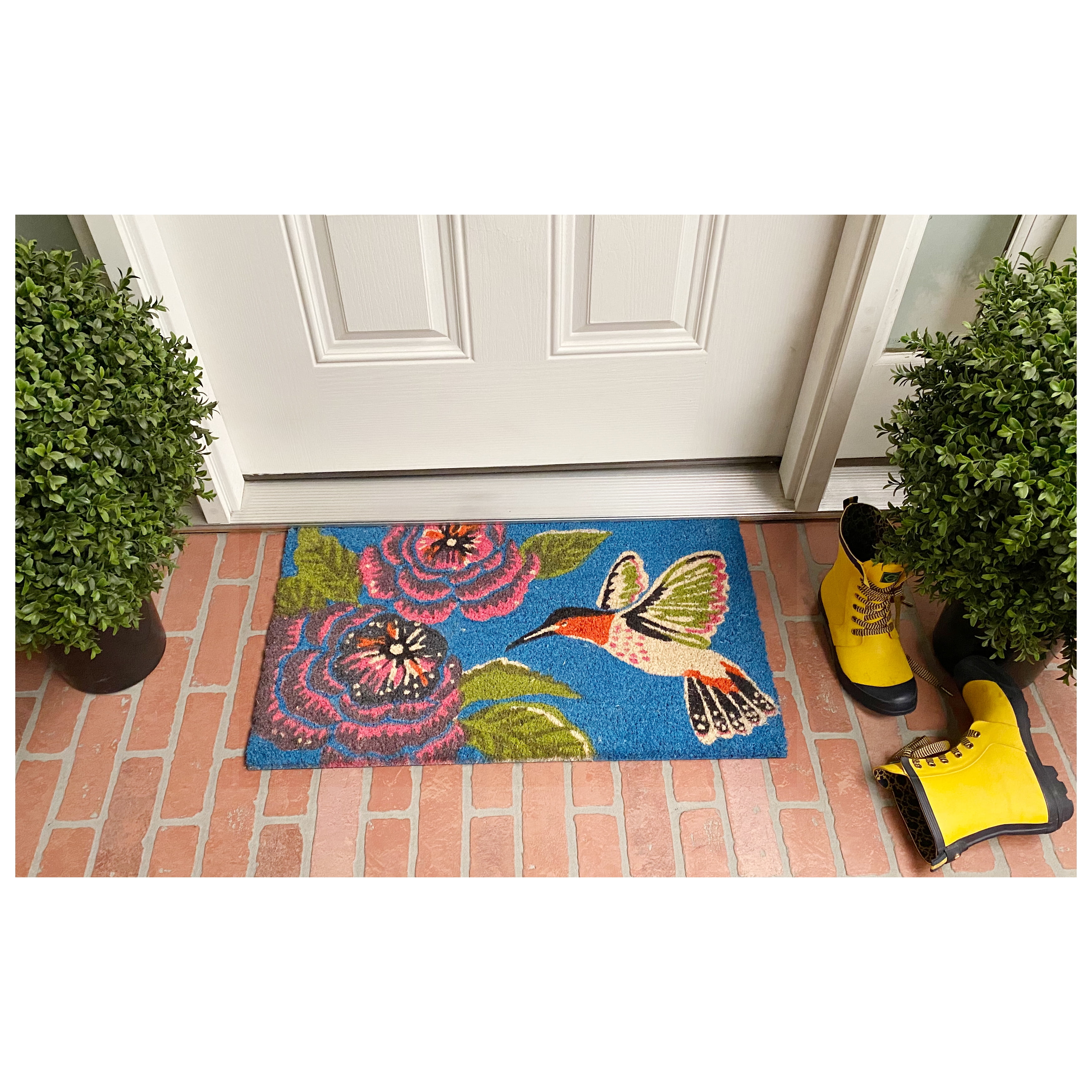 Calloway Mills Hummingbird Delight Outdoor Doormat 24" x 36"