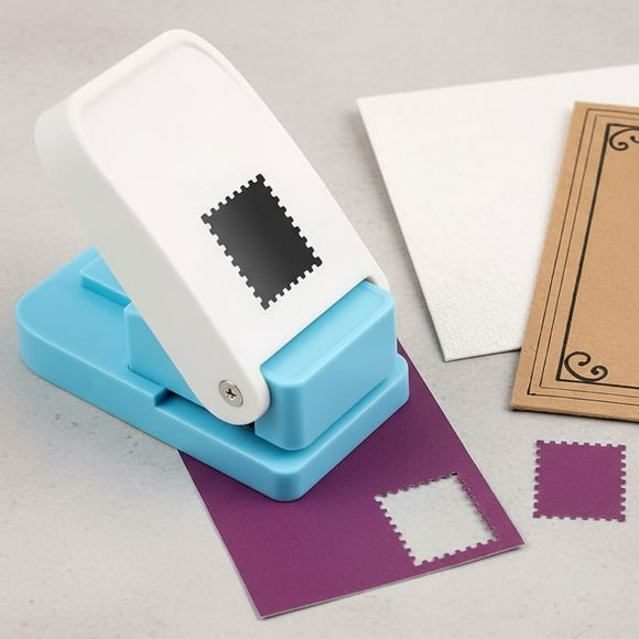 Perforadora de sellos, herramienta para repujado, perforadora de papel, materiales para scrapbooking: marcapáginas, tarjetas de regalo, proyectos artí