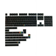 WINDLAND 142 Keys PBT Keycaps GMK Midnight Rainbow Mechanical Keyboards Keycap 6.25U 7U