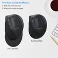 thumbnail image 4 of FlyFlise 2.4G Wireless Optical Mouse Vertical Mouse 6 Keys Ergonomic Office Mice with 3-gear Adjustable, 4 of 8