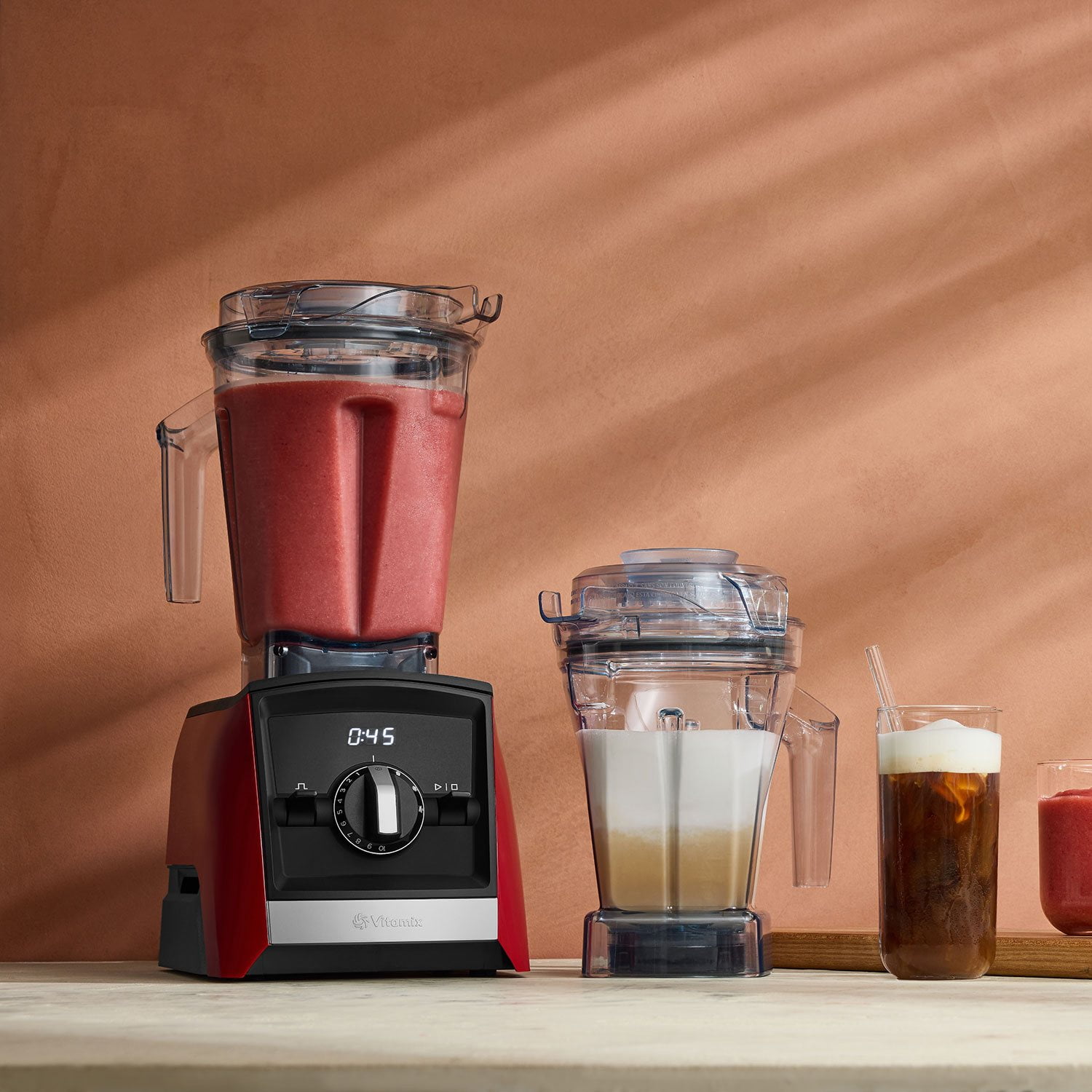 Vitamix A2500 ジューサー レッド Amazon.com: Vitamix A2500 Ascent Series Smart Blender