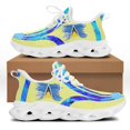thumbnail image 1 of Zapatos planos con cordones y estampado de Santa Lucía para mujer, de verano, de malla transpirable, personalizados, nacionales, para pisos ligeros., 1 of 6
