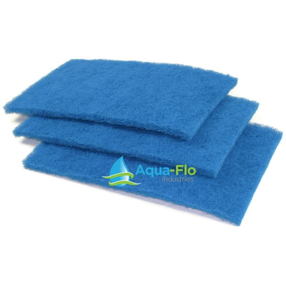 12.5"x 20"x 1" (3 Pack) Aqua-Flo Rigid Koi Pond Filter Media Pads