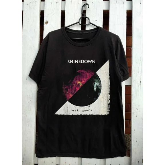 NEW Shinedown 'Planet Zero Album' Black All Size T-Shirt AR874