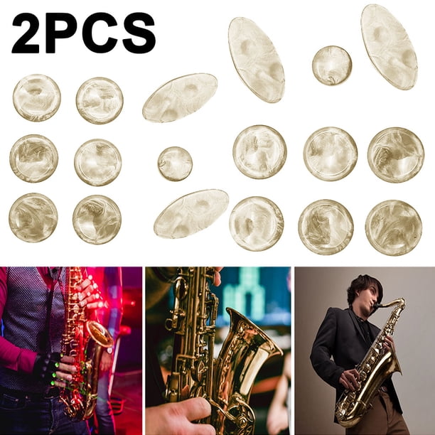 Piezas Repuesto para Saxofón Soprano Instrumentos Musicales Accesorios (Beige)
