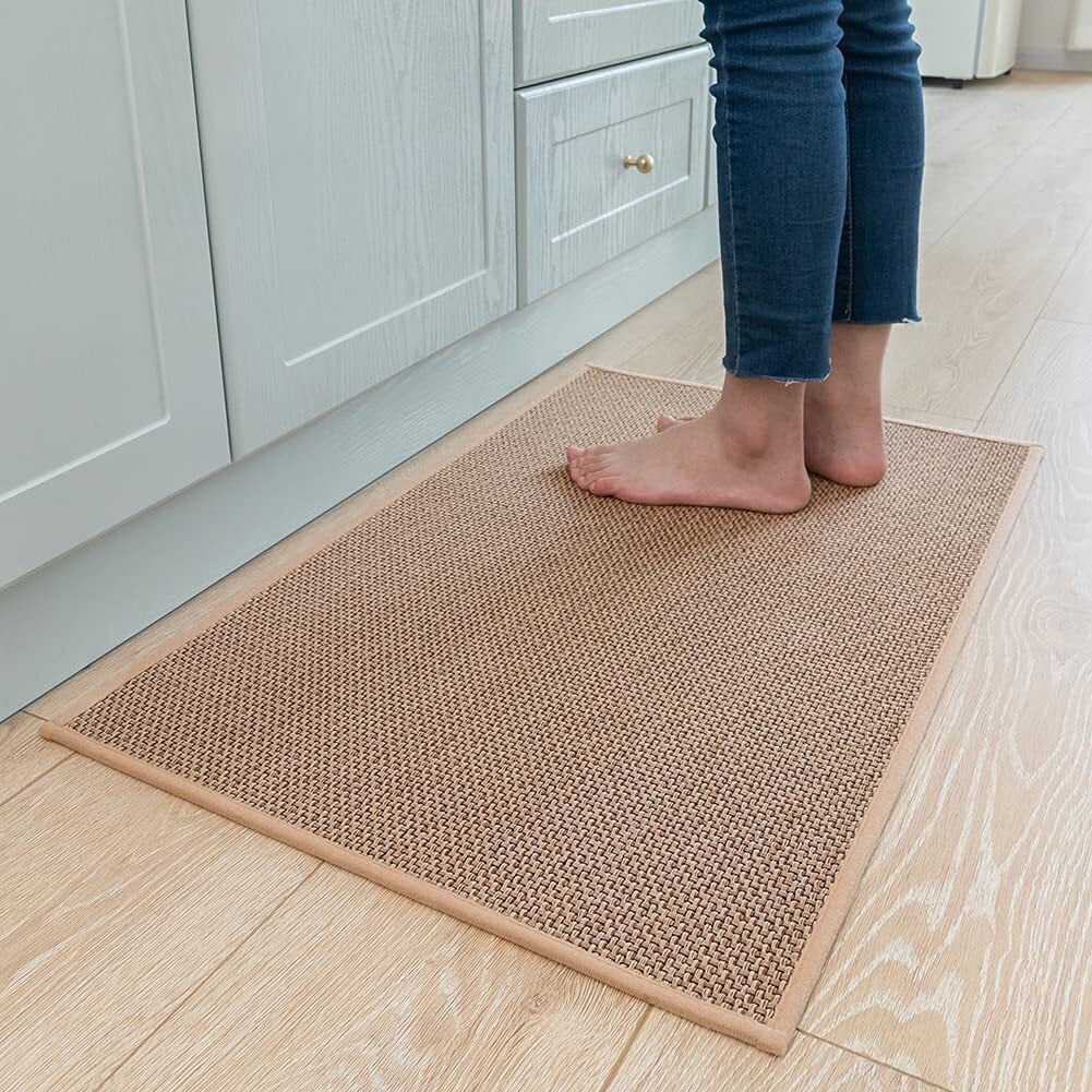 MontVoo Kitchen Rugs and Mats Non Slip Washable Kitchen Mat Absorbent