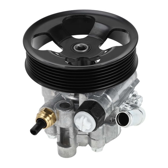 Power Steering Pump No.4431048070/4431004130 for Toyota Tacoma 2005-2015 V6 Aluminum Alloy with Pulley