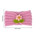 thumbnail image 2 of Hair Rope Children'S Wool Headband Top Hairband For Warm Autumn And Winter Hairband Solid Flower Headband 21 Color, Hair Rope for Women, 2 of 4