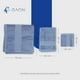 thumbnail image 3 of Juego de Toallas de Baño Gaon Algodón Suaves Absorbentes Set de 3 Piezas Azul, 3 of 5
