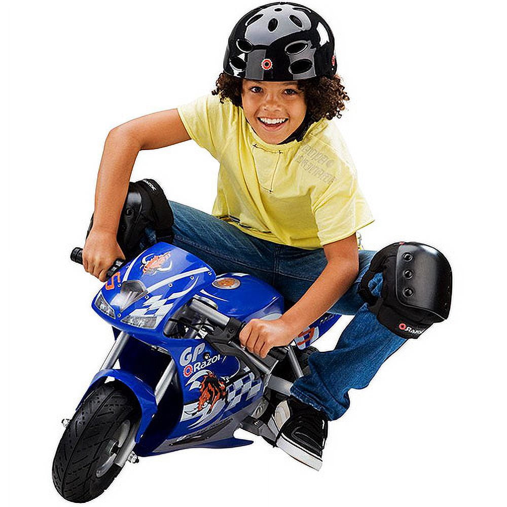 Razor Pocket Rocket Electric Motorbike, Blue - High-Speed Kids Ride-On
