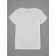 thumbnail image 2 of Book & Letter Print Crew Neck T-Shirt, Casual Short Sleeve Top For Spring & Summer, Women's Clothing, 2 of 6