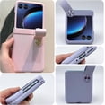 thumbnail image 6 of for Motorola Razr Plus 2023 Case with Hand Strap, Premium PU Leather Moto Razr+ Case for Women Girls, Shockproof Protective Slim Case for Motorola Razr Plus 2023, Pink, 6 of 7