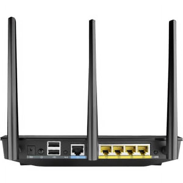 ASUS RT-N66R - Wireless router - 4-port switch - GigE - 802.11a/b/g/n - Dual Band