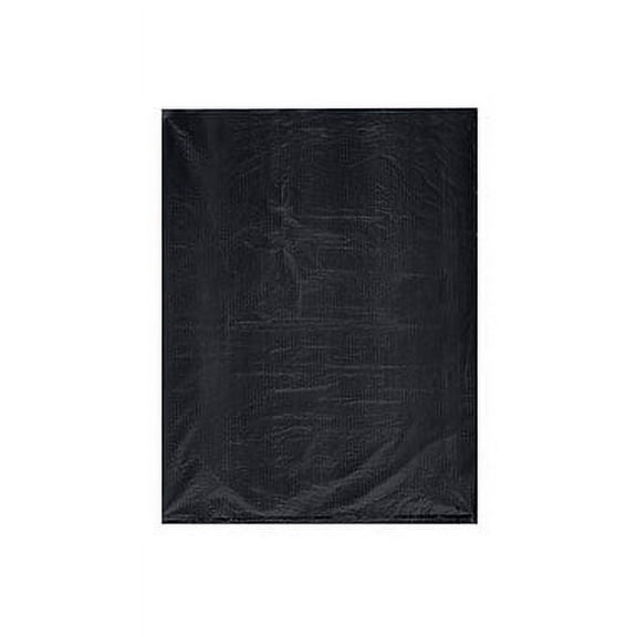 SSWBasics Small High Density Black Plastic Merchandise Bags - 8½”W x 11”H  - Case of 1000- Thin Texture Gift Bags Plastic - Retail Plastic Merchandise Bags for Convenient Carrying