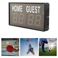 thumbnail image 3 of 4-Digit LED Electronic Score Keeper Scoreboard with Remote for Basketball Ping Pong Table Tennis, 3 of 9