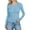 Light Blue, variant on Long Sleeve Shirts for Women Fall Fashion Thermal Shirts Rib Knit Sweaters Winter Clothing Under Layer Clothes Red S