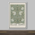 thumbnail image 2 of IDEA4WALL Framed Canvas Wall Art Pimpernel Flowers by William Morris Historic Cultural Paint Fine Art Traditional Scenic Colorful Poster for Living Room, Bedroom, Office - 24"x36" White, 2 of 5