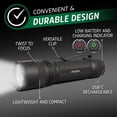 thumbnail image 3 of Energizer TAC-R 3000LM LED Tactical Flashlight with 3000 Lumens and Water-Resistant Design, Extra Bright Mini EDC Torch, for Emergency, Camping, Running and Hunting, 3 of 9