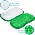 thumbnail image 2 of 10 Pack Kitchen Dish Sponges Scrubber Non-Scratch Multi-Purpose Dishcloths, Sponge Along with Heavy Duty Scouring Power - Effortless Cleaning of Dishes, Pots and Pans, 2 of 12