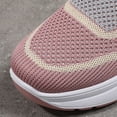 thumbnail image 6 of Willtoo Women's Slip-On Orthopedic Sneakers with Arch Support Air Cushion Non-Slip Sole Breathable Walking Shoes for Nursing Comfort Casual Running Pink, 6 of 6