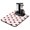 Ladybug P, variant on Ladybug Print Coffee Maker Mat - 4-Layer Absorbent Drying Mat for Coffee Station with Non-Slip Base - Cute Cartoon Ladybird Design for Kitchen Counter