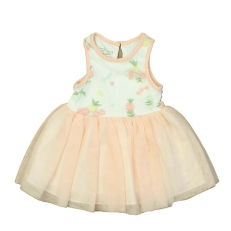 

Pre-owned Pippa & Julie Girls Pink | White | Floral Dress size: 12 Months