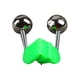 thumbnail image 4 of Wosthever Campanas en gemelas, alarmas de mordedura de pesca, pesca nocturna al aire libre, pinzas de punta de varilla de Metal sensibles Pescar Verde, 4 of 6