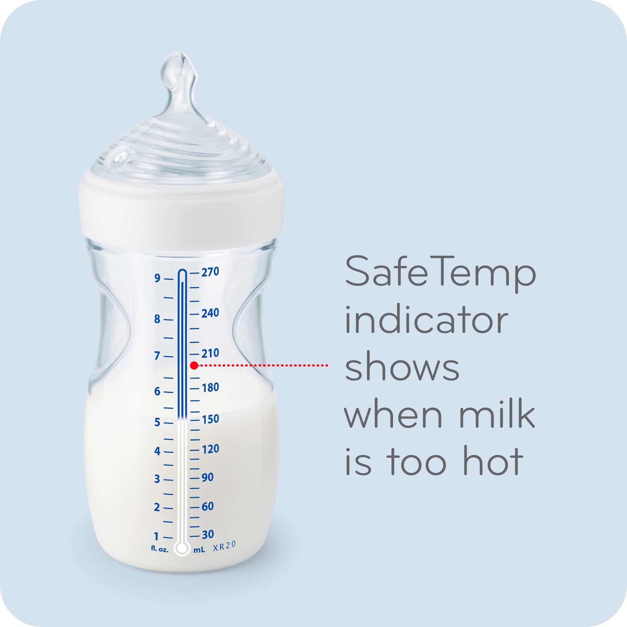 NUK Simply Natural Baby Bottle 5oz, Slow Flow, 3-Pack photo 4