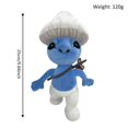 thumbnail image 2 of 25 Cm Smurf Cat Plush Toy Soft Stuffed Figure Doll Gifts For Kids Adults Fans Home Decoration, 2 of 5