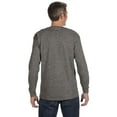 thumbnail image 2 of Gildan Heavy Cotton 5.3 oz. Long-Sleeve Men T-Shirt Graphite Heather Small, 2 of 3