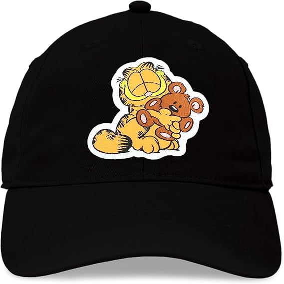 Garfield Hats for Young Adults Baseball Cap, Cute Trendy Hat for Teen Baseball Hat, Lightweight Adjustable Caps for Teen Boys and Girls
