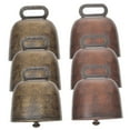thumbnail image 4 of LEORX 6Pcs Animal Metal Bell Copper Bells for Cattle Sheep in Assorted Color, 4 of 8