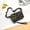 Leopard Print, variant on Mini Suitcase Crossbody Bag, Waterproof Hard Case Shoulder Bag, Sling Bag for Men and Women, Travel Daily Luggage Bag, Women Clutch Box, Makeup Toiletry Organizer
