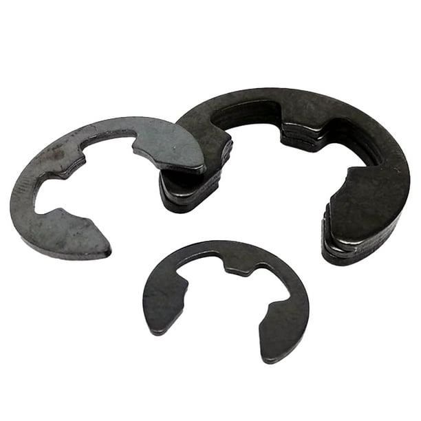 Anillo De Retención Externo Del Eje E Clip Juego surtido de anillos de retención externos de acero inoxidable 580 piezas Kit de circlip de acero