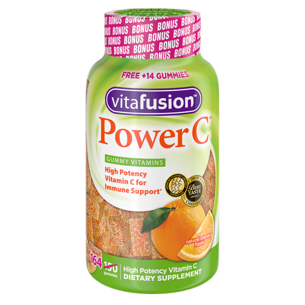 Vitafusion Power C Gummy Vitamins, 164ct