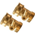 thumbnail image 5 of Garden Hose Shut Off Valve Solid Brass Heavy Duty 3/4 Inch Flow Control 4 Pack, 5 of 7