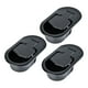 thumbnail image 2 of Piezas de repuesto para mangos reclinables de Metal, 3 uds., para sofá y silla, piezas de repuesto para mangos reclinables de aleación de aluminio de alta resistencia, color negro, 2 of 6
