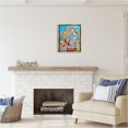 thumbnail image 3 of Stupell Industries Abstract Coral Reef Pattern Abstract Painting Gold Floater Framed Canvas Art Print Wall Art, 17 x 21, 3 of 10