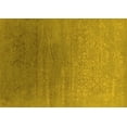thumbnail image 1 of Ahgly Company Machine Washable Indoor Rectangle Oriental Yellow Industrial Area Rugs, 2' x 3', 1 of 4