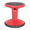 thumbnail image 5 of Flash Furniture Carter Adjustable Height Active Learning Stool For Classrooms, Backless Wobble Stool With 360-Degree Swivel, 14"" - 18"" H, Red, 5 of 5