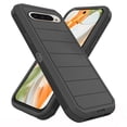 thumbnail image 3 of Asuwish Phone Case for Google Pixel 9/Pixel 9 Pro/Pixel 10/Pixel 10 Pro 5G Hybrid Rugged Shockproof Hard Protective Drop Proof Full Body Heavy Duty Mobile Cell Cover Pixel9 9Pro 10Pro Women Men Black, 3 of 6